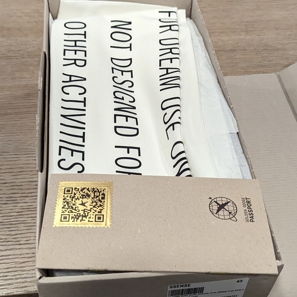 Mens Golden Goose Ball Star Low-Top Sneakers White/Blue - Picture 8 of 8